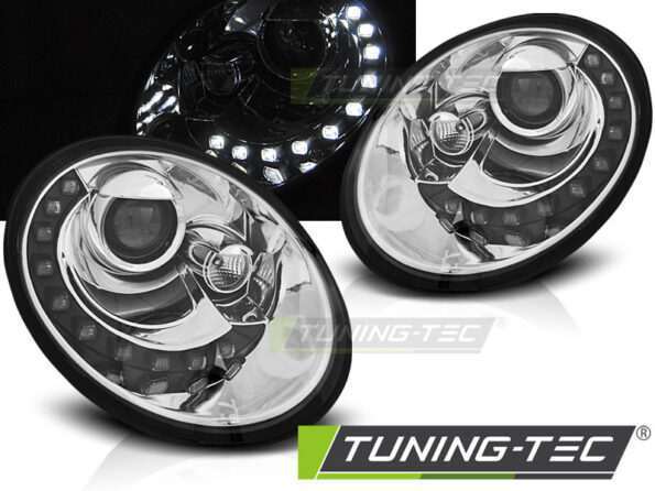Φανάρια DAYLIGHT χρωμίου για VW NEW BEETLE 06-12