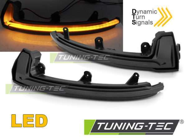 Πλαϊνό φλας IN THE MIRROR SMOKE LED SEQ για  PORSCHE CAYENNE II 15-17