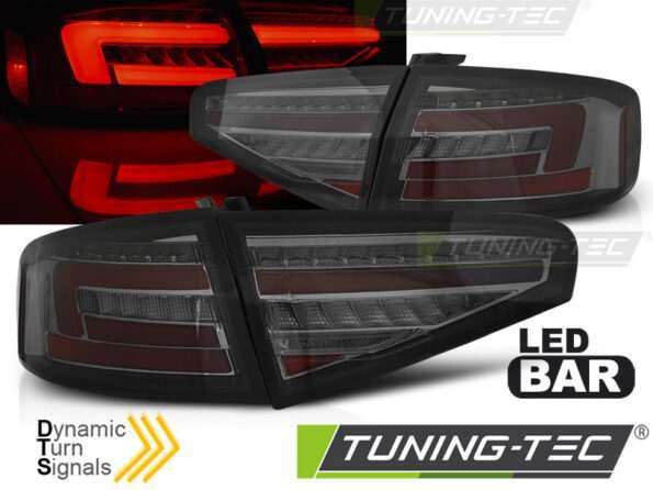 Πίσω φανάρια  led SMOKE SEQ για AUDI A4 B8 12-15 SEDAN OEM LED