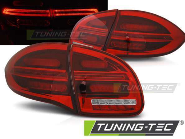 Πίσω φανάρια led Κόκκινο Λευκό για PORSCHE CAYENNE 10-15