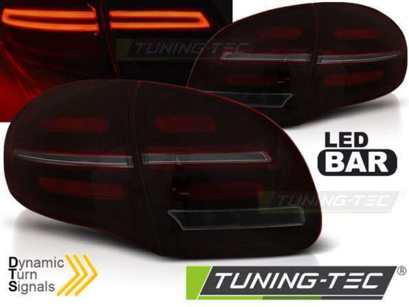 Πίσω φανάρια led Κόκκινο SMOKE SEQ για PORSCHE CAYENNE 10-15