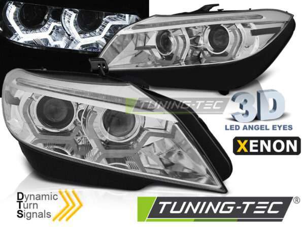 XENON Φανάρια LED DRL χρωμίου AFS SEQ για BMW Z4 E89 09-13