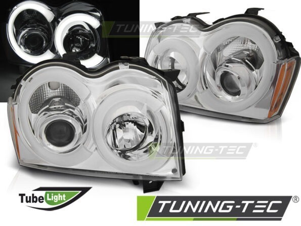 CHRYSLER JEEP GRAND CHEROKEE 05-08 χρωμίου TUBE LIGHT
