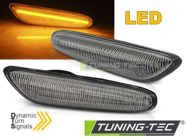 Πλαϊνό φλας Λευκό LED SEQ για BMW E46 / E60 / E87 / E90