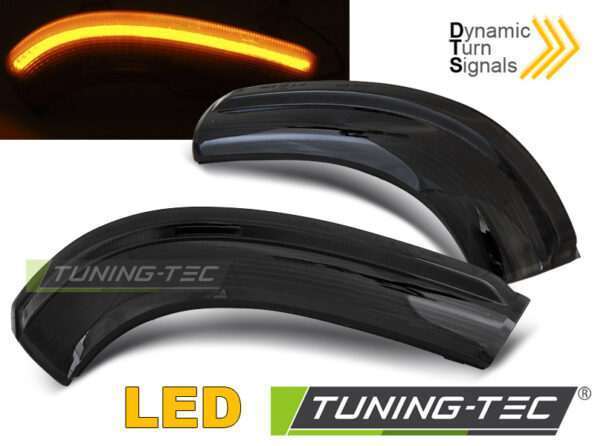 Πλαϊνό φλας IN THE MIRROR SMOKE LED SEQ για VW GOLF 5 / GOLF PLUS / JETTA / PASSAT, SHARAN