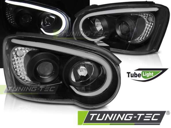 SUBARU IMPREZA II GD 03-05 TUBE LIGHT Μαύρο