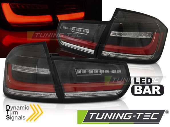 LED BAR SEQ TAIL LIGHTS Μαύρο για BMW F30 11-18