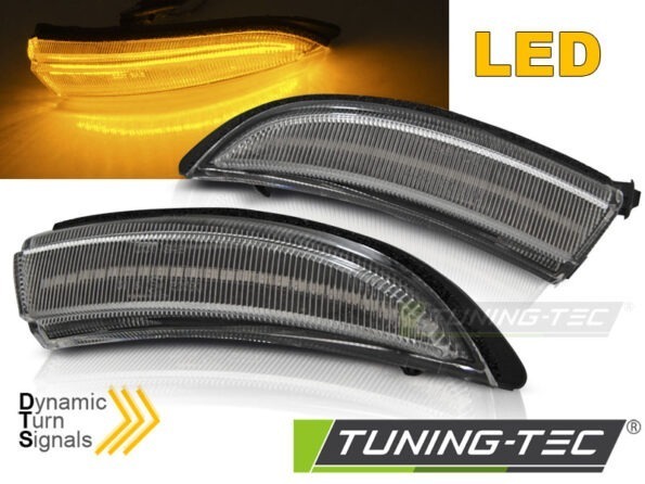 FORD FIESTA MK7 13-16 SEQ LED Λευκό