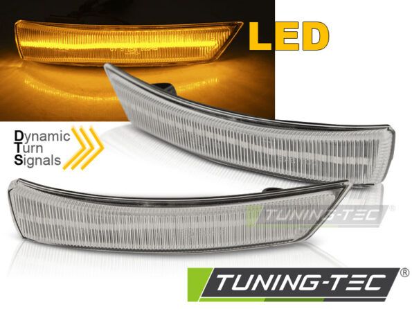 FORD FOCUS MK2 MK3 08-17/  MONDEO MK4 10-14 SEQ LED Λευκό