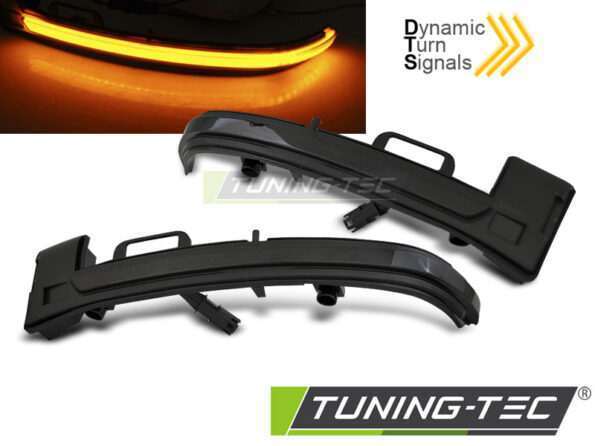 Πλαϊνό φλας IN THE MIRROR SMOKE LED SEQ για PEUGEOT 308 13-