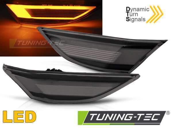 Πλαϊνό φλας SMOKE LED  SEQ για PORSCHE 911 (991) CARRERA 11-15