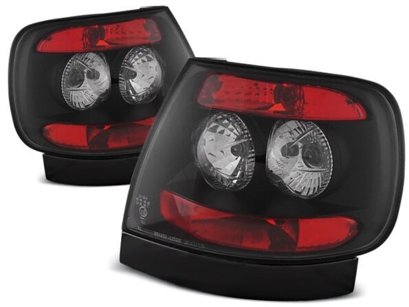 TAIL LIGHTS Μαύρο για AUDI A4 11.94-09.00