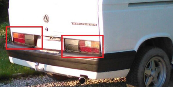 Πίσω πάνελ φαναριών VW Transporter T3