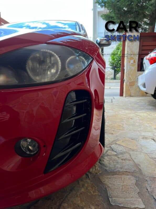 Γρίλιες Εμπρός Προφυλακτήρα Seat Leon 1P Force