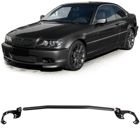 Μπάρα Θόλων Αλουμινίου Μαύρη BMW E46 6κυλ 320i 323i 325i 328i 330i