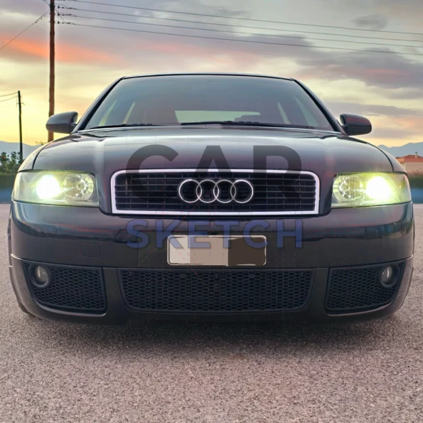 Κεντρική Γρίλια Εμπρός Προφυλακτήρα Audi Α4 Β6 Votex