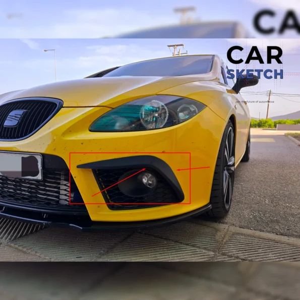 Canards Seat Leon 1P 05-09 (Μεγάλα)