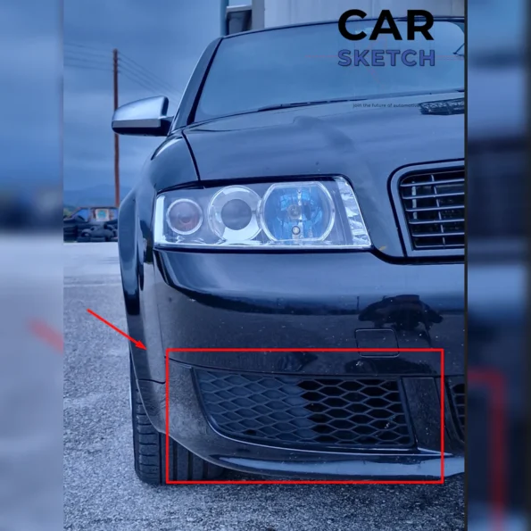 Γρίλιες Εμπρός Προφυλακτήρα Audi Α4 Β6 Ultrasport