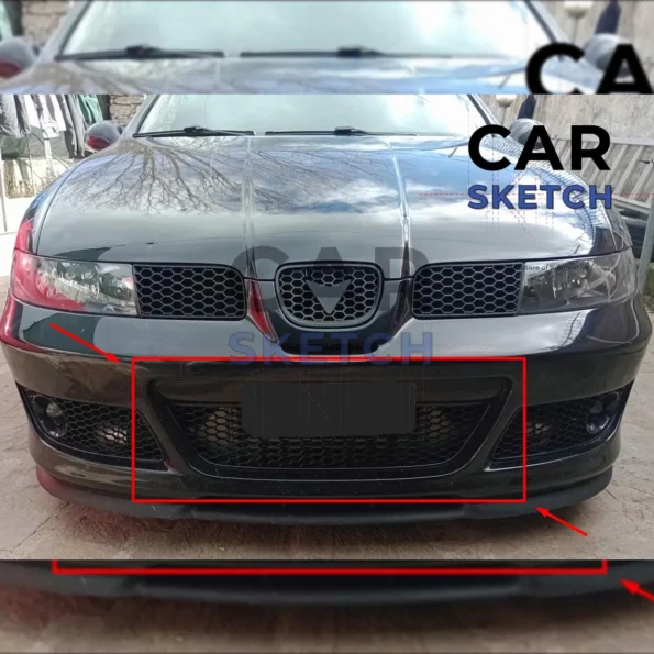 Κεντρική Γρίλια Εμπρός Προφυλακτήρα Seat Leon 1M Cupra