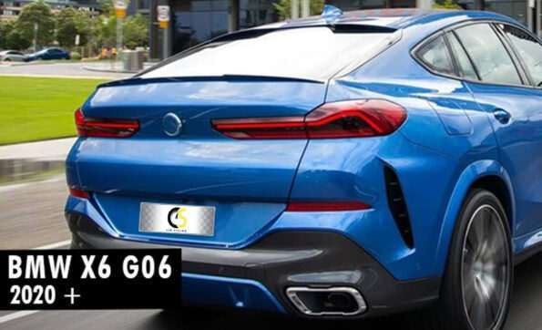 Αεροτομή Μαύρη Γυαλιστερή BMW X6 G06