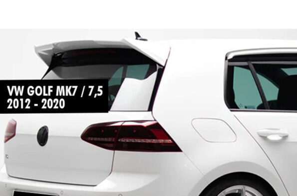 Αεροτομή Μαύρη Γυαλιστερή VW Golf 7