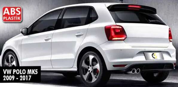 Αεροτομή Μαύρη Γυαλιστερή VW Polo MK5 τύπου GTI