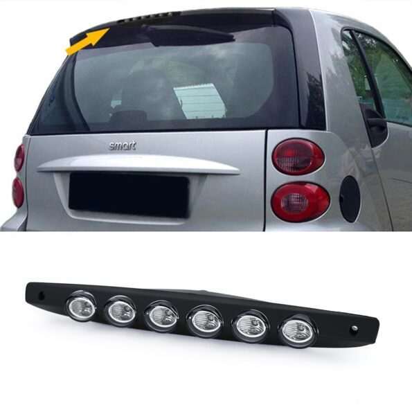 3ο Φως Φρένου Led Mαύρο Smart Fortwo Coupe/Cabrio 451