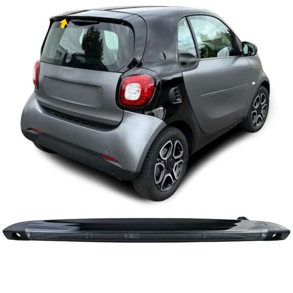 3ο Φως Φρένου Led Mαύρο Smart Fortwo Coupe/Cabrio 453