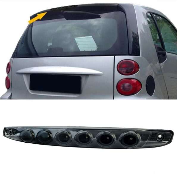 3ο Φως Φρένου Led Mαύρο Smart Fortwo Coupe/Cabrio 451