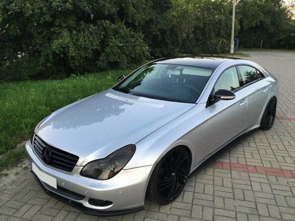 Εμπρός Splitter MERCEDES CLS C219 STANDARD BUMPER