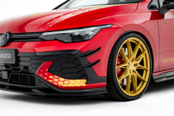 Εμπρός Bumper Wings (Canards) Volkswagen Golf GTI Clubsport Mk8 Facelift