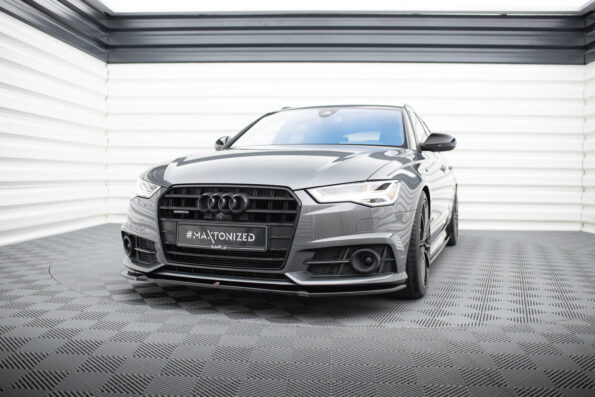 Εμπρός Σπόιλερ V.1 Audi A6 / A6 C7 S-line/ S6 C7 Facelift