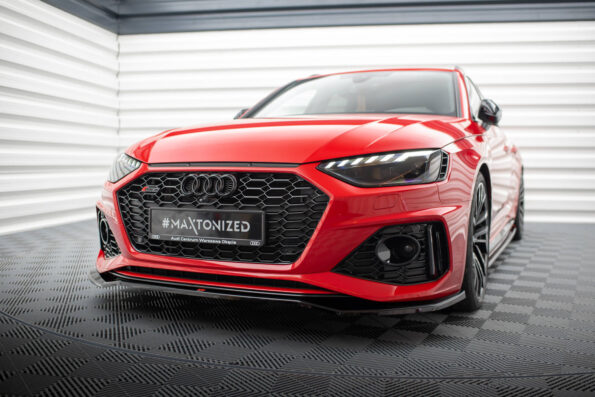 Εμπρός Σπόιλερ V.1 Audi RS4 B9 Facelift