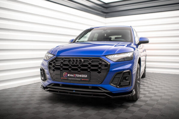 Εμπρός Σπόιλερ V.1 Audi SQ5 / Q5 S-Line SUV / Sportback Mk2 Facelift