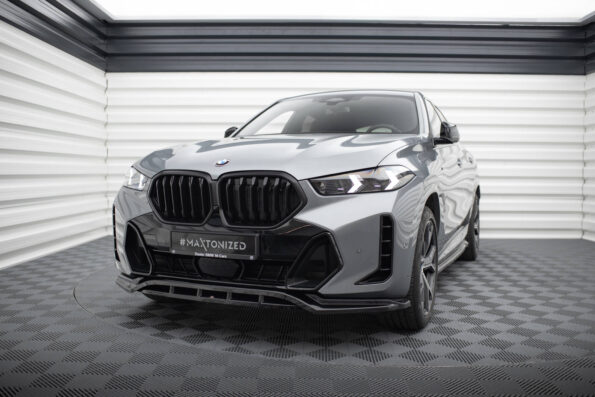 Εμπρός Σπόιλερ V.1 BMW X6 M-Pack G06 Facelift