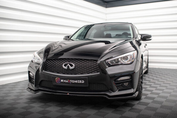 Εμπρός Σπόιλερ V.1 Infiniti Q50 S Mk1