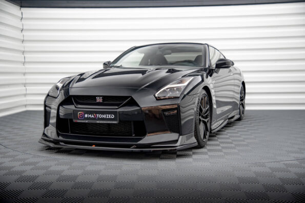 Εμπρός Σπόιλερ V.1 Nissan GTR R35 Facelift