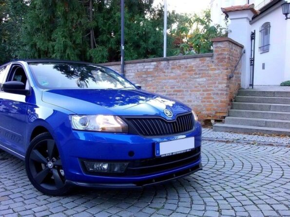 Εμπρός Σπόιλερ V.1 Skoda Rapid