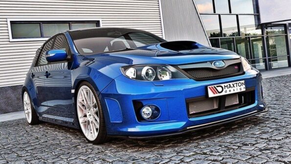 Εμπρός Σπόιλερ V.1 Subaru Impreza WRX STI  MK3 Facelift