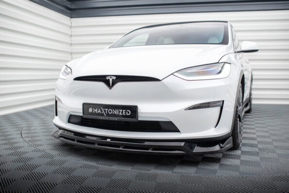 Εμπρός Σπόιλερ V.1 Tesla Model X Mk1 Facelift