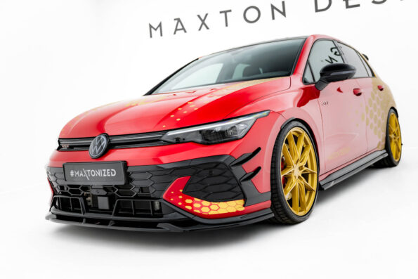 Εμπρός Σπόιλερ V.1 Volkswagen Golf GTI Clubsport Mk8 Facelift