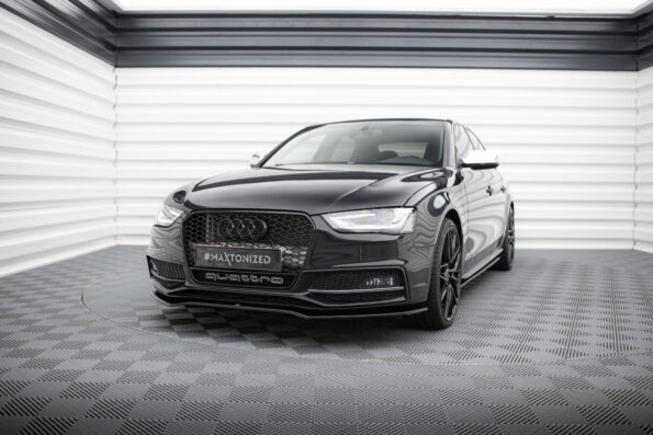 Εμπρός Σπόιλερ V.2 Audi A4 S-Line / S4 B8 Facelift