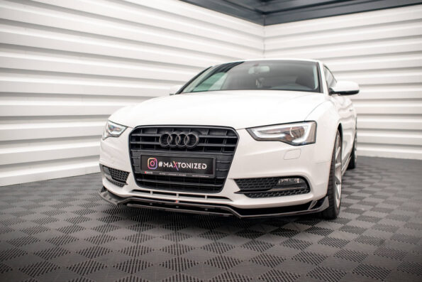 Εμπρός Σπόιλερ V.2 Audi A5 Coupe / Sportback 8T Facelift