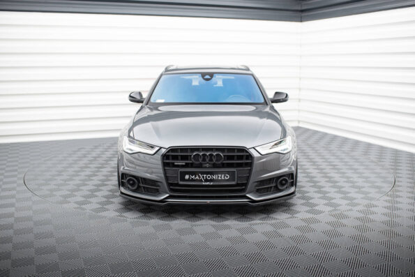 Εμπρός Σπόιλερ V.2 Audi A6 / A6 C7 S-line/ S6 C7 Facelift