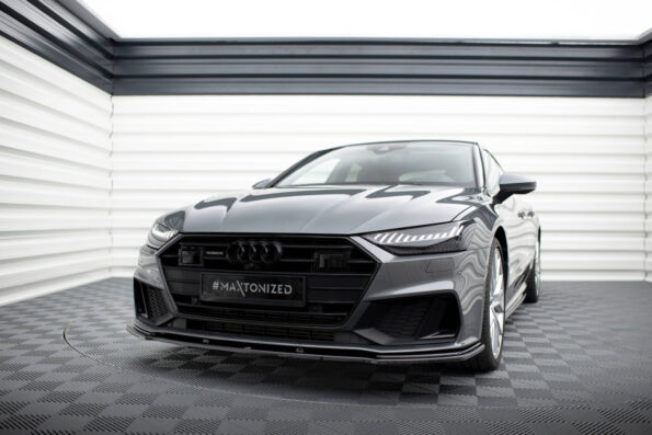 Εμπρός Σπόιλερ V.2 Audi A7 S-Line C8 / S7 C8 / C8 Facelift / S7 Facelift