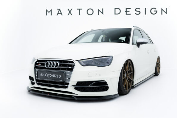 Εμπρός Σπόιλερ V.2 Audi S3 / A3 S-Line Sportback / Hatchback 8V