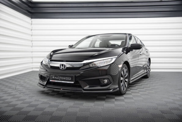 Εμπρός Σπόιλερ V.2 Honda Civic Sedan Mk10