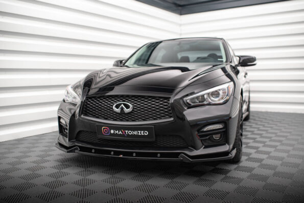 Εμπρός Σπόιλερ V.2 Infiniti Q50 S Mk1