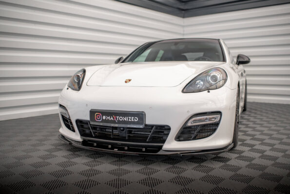 Εμπρός Σπόιλερ V.2 Porsche Panamera Turbo Sport Design Package 970