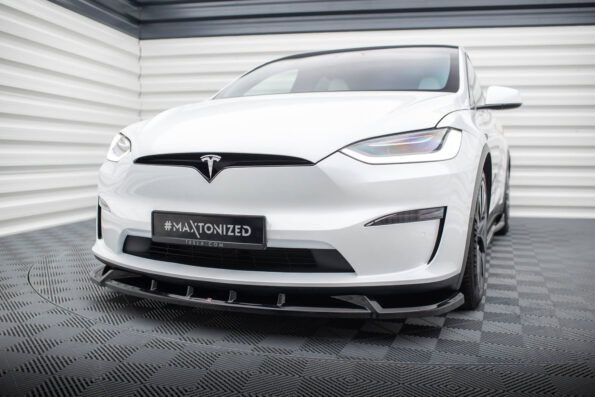 Εμπρός Σπόιλερ V.2 Tesla Model X Mk1 Facelift
